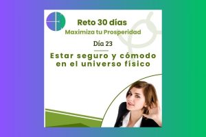 Estoy seguro y cómodo en el universo