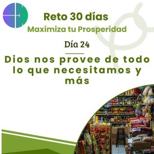 Dios provee todo lo que necesito